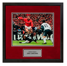  Eric CANTONA Signed 10X8 Photo Mount Display MANCHESTER UNITED AFTAL COA