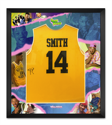  Will SMITH Signed FRAMED Basketball Jersey The Fresh Prince of Bel-Air AFTAL COA