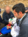 Luis Figo Signed FC Barcelona Shirt Genuine Autograph EXACT PROOF AFTAL COA