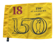 Tom Watson Signed 150th Open Championship PIN FLAG Major Winner AFTAL COA