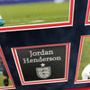 Jordan Henderson Signed & FRAMED Photo Mount Display England Euro 2020 AFTAL COA