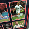 Jordan Henderson Signed & FRAMED Photo Mount Display England Euro 2020 AFTAL COA