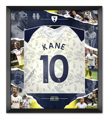  Harry Kane Signed & Framed SHIRT Tottenham Hotspur F.C. SPURS AFTAL COA