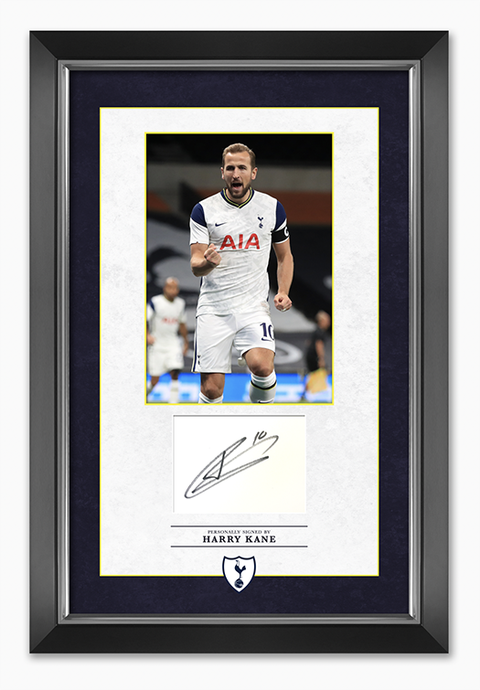 Harry Kane Signed & Framed Tottenham Hotspur F.C Photo Mount Display AFTAL COA J