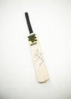Yuvraj Singh Signed Mini Bat Indian Cricket Genuine Signature AFTAL COA
