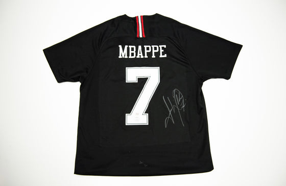 Kylian Mbappe Signed PSG & France SHIRT TPA PSA AN53402 COA
