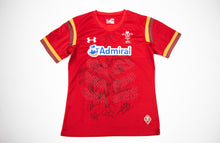  Wales Signed 2019 Six Nations Triple Crown Grand Slam Jersey AFTAL COA