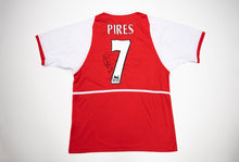  Robert Pires Signed Arsenal F.C. Invincible Shirt Genuine Signature AFTAL COA
