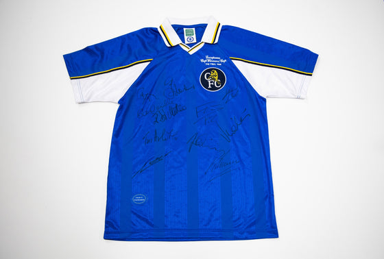 Chelsea UEFA Cup Winners' Cup: 1997–98 Signed Shirt AFTAL COA