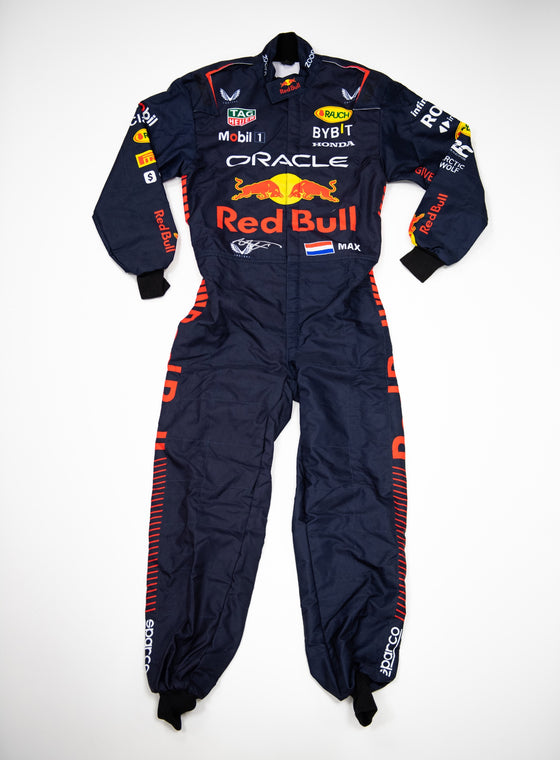 Max Verstappen Signed Red Bull Race Suit Genuine AUTOGRAPH F1 AFTAL COA