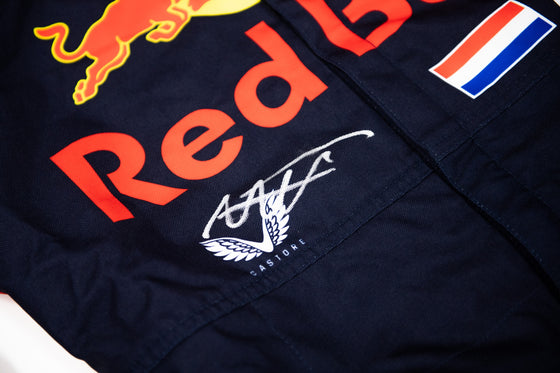 Max Verstappen Signed Red Bull Race Suit Genuine AUTOGRAPH F1 AFTAL COA