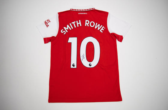 Emile Smith Rowe SIGNED Arsenal Shirt Genuine Signature AFTAL COA