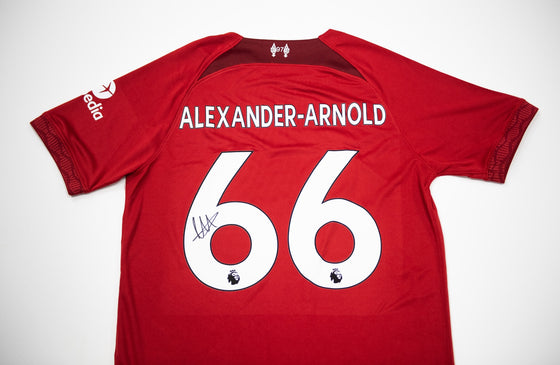 Trent Alexander-Arnold Signed Liverpool F.C. 2022/2023 Jersey AFTAL COA