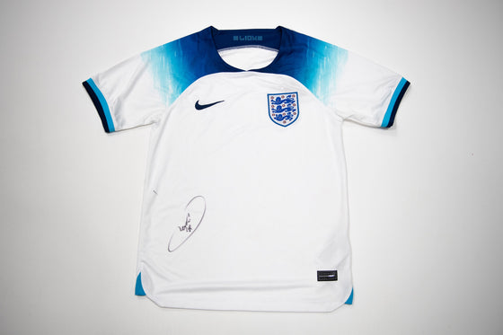 Raheem Sterling SIGNED England Shirt Genuine Signature AFTAL COA