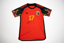  Leandro Trossard Signed Belgium Shirt Arsenal F.C. AFTAL COA