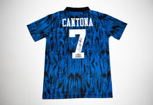  Eric Cantona SIGNED Manchester United F.C Shirt Rare AFTAL COA