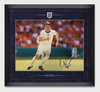 Declan RICE SIGNED 11X14 FRAMED England EURO 2020 Photo AFTAL COA (A)