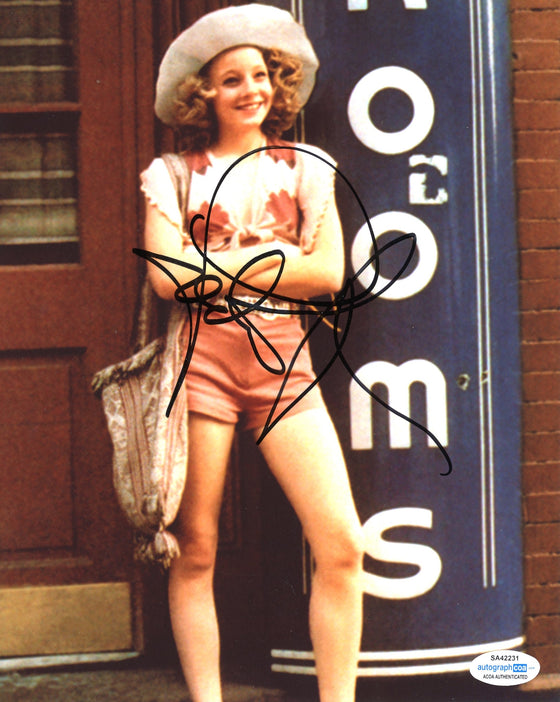 Jodie Foster Signed 10X8 Photo Taxi Driver Genuine Signature ACOA (7403)