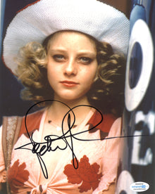  Jodie Foster Signed 10X8 Photo Taxi Driver Genuine Signature ACOA (7404)