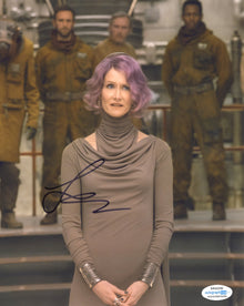  Laura Dern Signed 10X8 PHOTO STAR WARS ACOA COA (7416)