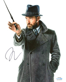  Jude Law SIGNED Fantastic Beasts Photo Genuine Signature AFTAL ACOA TPA (7435)