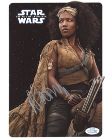  Naomi Ackie Signed 10X8 PHOTO Star Wars The Rise of Skywalker ACOA TPA (7446)