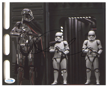  Gwendoline Christie SIGNED 10X8 Photo The Last Jedi AFTAL ACOA TPA (7480)