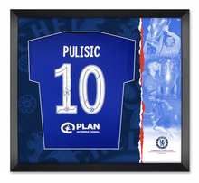  Christian Pulisic Signed Framed Chelsea Champions League Very Rare USA AFTAL COA