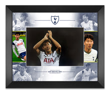  Son Heung-min Signed & Framed 12X8 Photo SPURS Tottenham Hotspur AFTAL COA