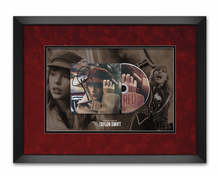  Taylor Swift Signed RED CD Photo Mount Display Genuine Signature AFTAL COA
