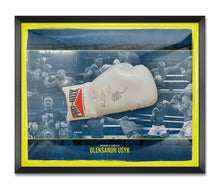  Oleksandr Usyk Signed & Framed Boxing Glove With Exact Proof AFTAL COA