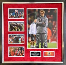  Jurgen Klopp Signed & FRAMED 16X12 Photo Liverpool Premier League AFTAL COA (B)