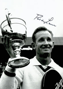  Rod Laver Signed 12X8 Photo Wimbledon Champion GENUINE AFTAL COA (A)