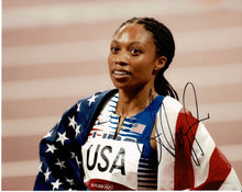  Allyson Felix Signed 10X8 Photo Tokyo 2020 Genuine Signature AFTAL COA (A)