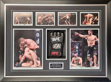 Khabib Nurmagomedov Signed & FRAMED UFC GLOVE MITT Autograph AFTAL COA