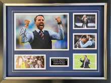  Gareth Southgate Signed & Framed Photo Mount Display England Euro 2020 AFTAL COA