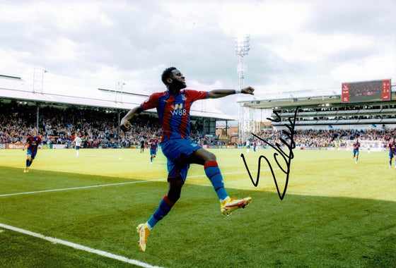 Odsonne Edouard Signed Crystal Palace F.C. Genuine Signature AFTAL COA (1408)