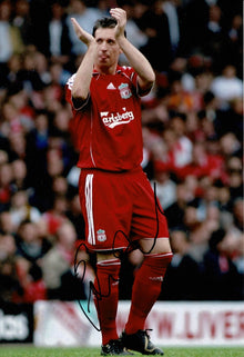 Robbie Fowler SIGNED 12X8 PHOTO GENUINE Liverpool FC SIGNATURE AFTAL COA (1689)