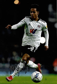  Fabio Carvalho Signed 12X8 Photo Fulham F.C. Autograph AFTAL COA (1672)