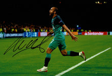  Lucas Moura Signed 12X8 Photo SPURS Tottenham Hotspur Iconic Ajax AFTAL COA 1705