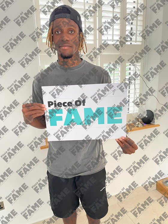 Wilfried Zaha Signed 16X12 Photo Crystal Palace F.C. EXACT PROOF AFTAL COA (A)