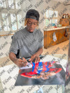 Wilfried Zaha Signed 16X12 Photo Crystal Palace F.C. EXACT PROOF AFTAL COA (A)