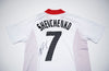 Andre Shevchenko Signed AC Milan SHIRT Match 4 Peace Genuine Signature AFTAL COA
