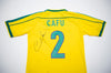 Cafu Signed BRAZIL Shirt 1998 World Cup Finalist AFTAL COA