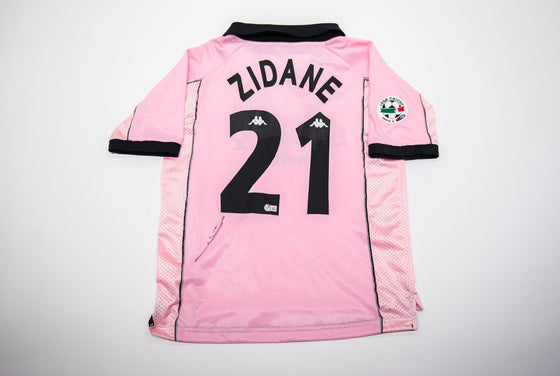 Zinedine Zidane Signed Juventus Shirt GENUINE AUTOGRAPH BAS TPA COA