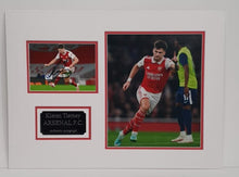  Kieran Tierney Signed Photo Mount Display Arsenal F.C. AFTAL COA