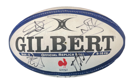 France RUGBY Ball Signed by 2023 RUGBY WORLD CUP Squad AFTAL COA