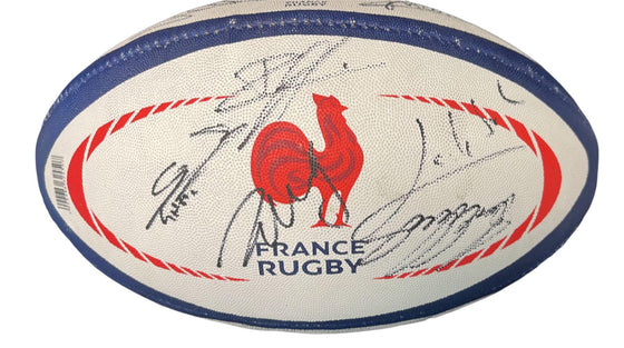 France RUGBY Ball Signed by 2023 RUGBY WORLD CUP Squad AFTAL COA