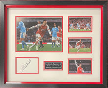  Gabriel Martinelli Signed & Framed Arsenal F.C. Mounted Display AFTAL COA