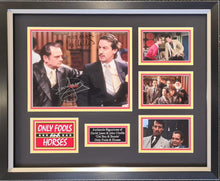  David Jason & John Challis Signed Framed Photo Only Fools & Horses AFTAL COA